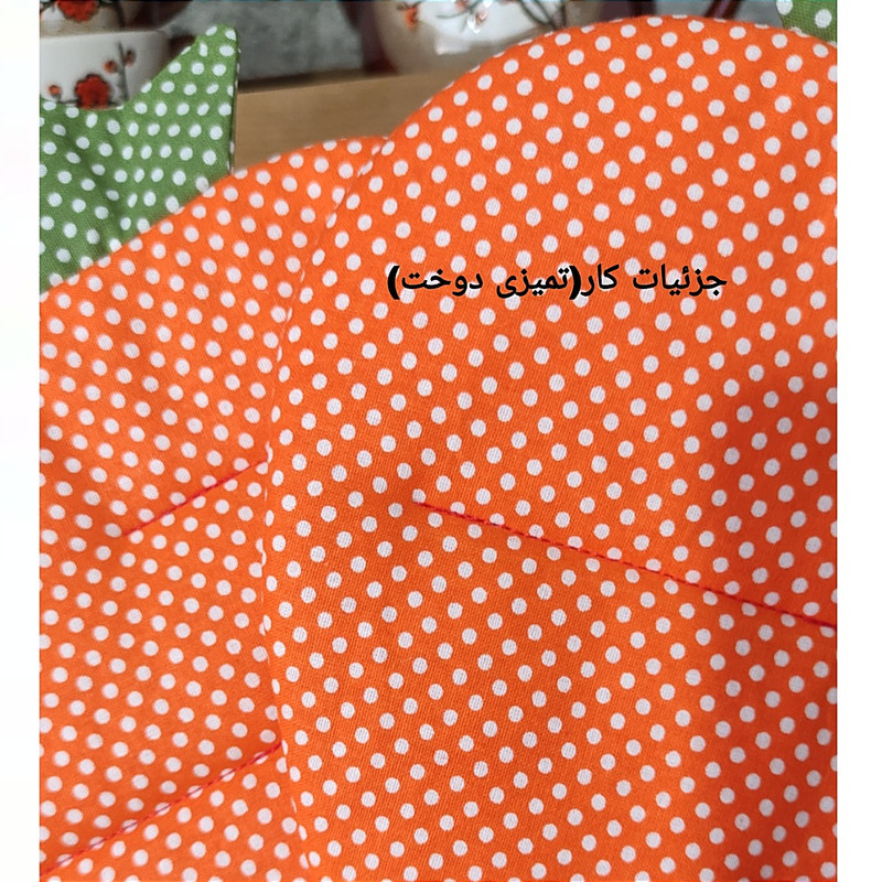 دستگیره آشپزخانه طرح هویج کد Sis02 بسته دو عددی