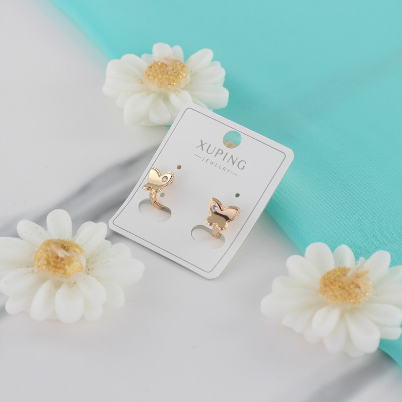 گوشواره زنانه ژوپینگ مدل پروانه کد J555