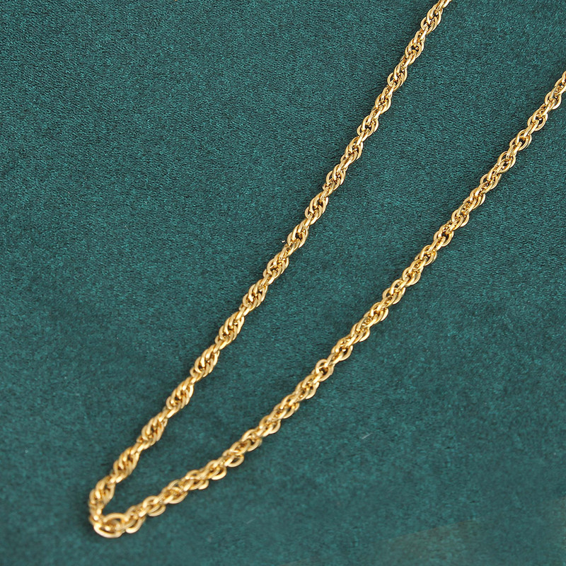 زنجیر زنانه بازرگانی میلادی مدل طنابی کد ZR_085 زنجیر زنانه بازرگانی میلادی مدل طنابی کد ZR_085