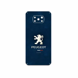MAHOOT Peugeot-Logo Cover Sticker for Xiaomi Poco X3 Pro