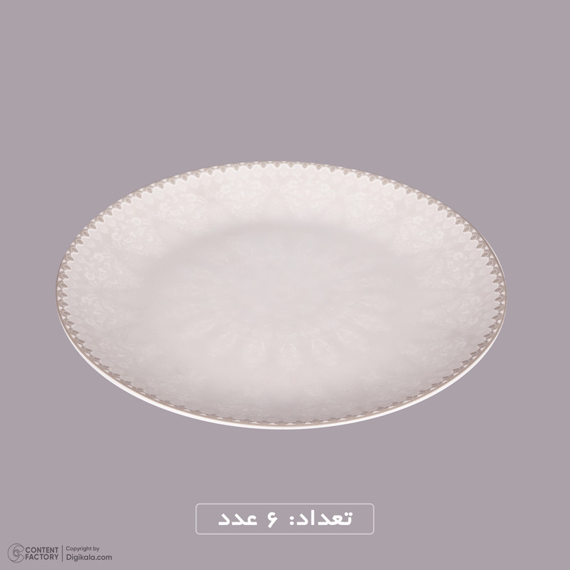 سرویس غذاخوری 18 پارچه 6 نفر شانی مدل 1040