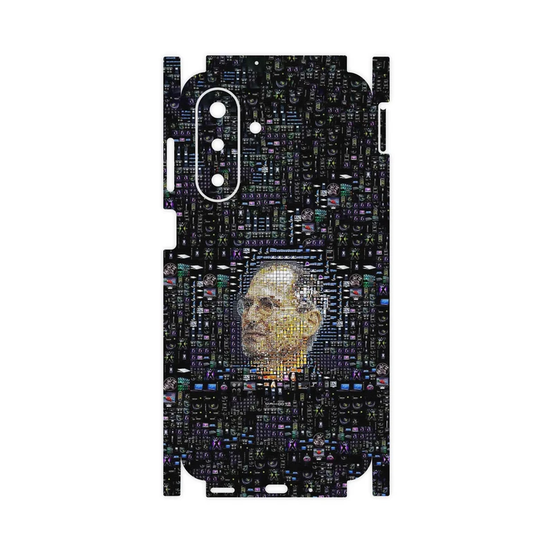 برچسب پوششی ماهوت مدل Collage of Steve Jobs 2-FullSkin مناسب برای گوشی موبایل سامسونگ Galaxy A17 4G