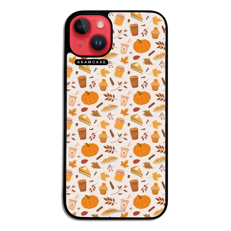 کاور آکام مدل AMC-WA14PLUS-PUMPKIN-20 مناسب برای گوشی موبایل اپل iPhone 14 Plus