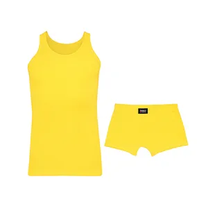 ست شورت و زیرپوش بدون آستین یقه گرد مردانه نیکو کد NIM-1954