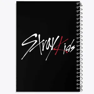 دفتر مشق 50 برگ خندالو مدل گروه استری کیدز Stray Kids  کد 11851