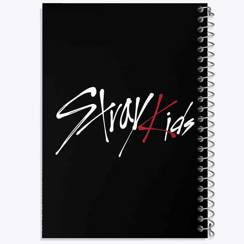 دفتر مشق 100 برگ خندالو طرح گروه استری کیدز Stray Kids کد 11851