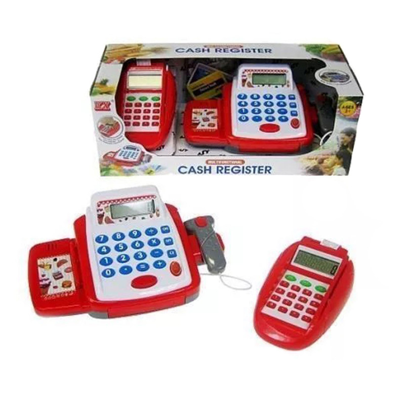 اسباب بازی صندوق فروشگاهی مدل cash register 6118b
