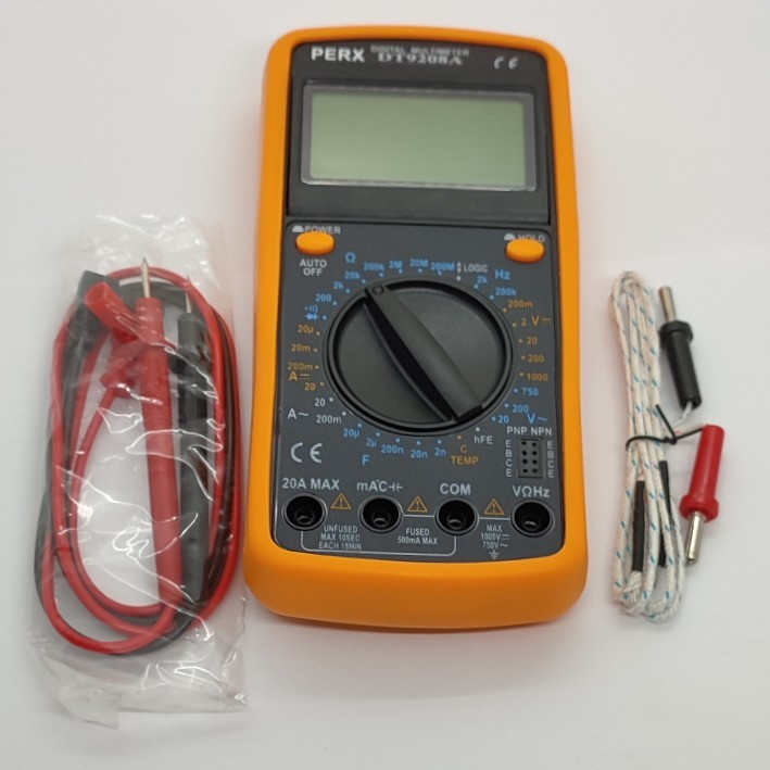 مولتی متر دیجیتال  پرکس مدل DT9208A