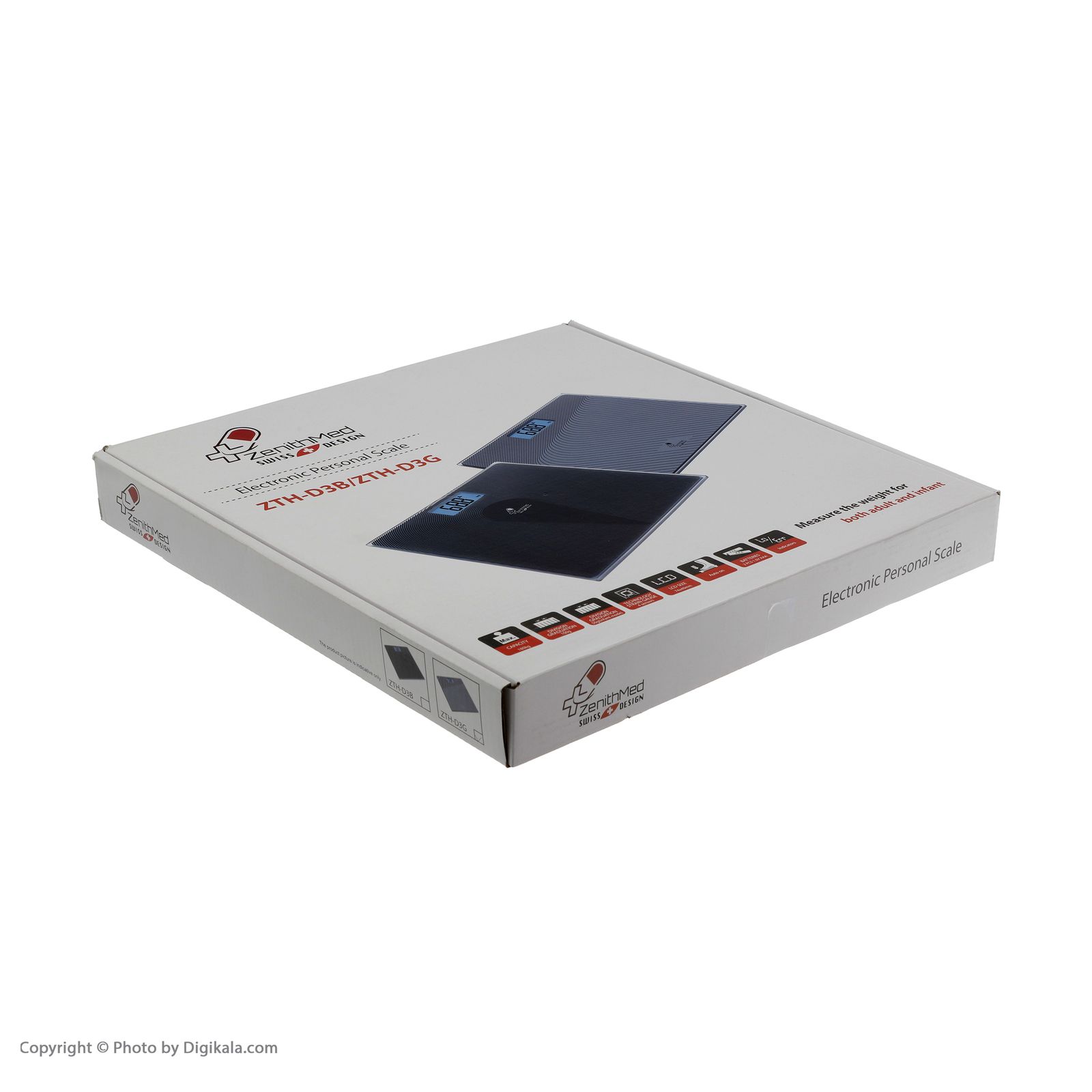 ترازو دیجیتال زنیتمد مدل ZTH-D3G -  - 2