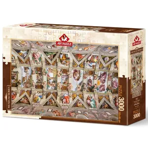 پازل 3000 تكه آرت پازل مدل Sistine Chapel كد 5525
