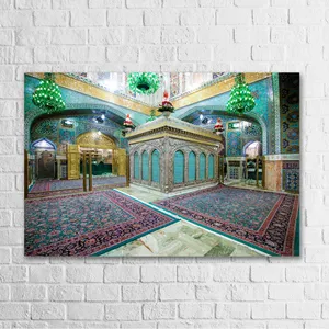 پوستر مدل مذهبی تصویر ضریح مطهر امام رضا علیه السلام