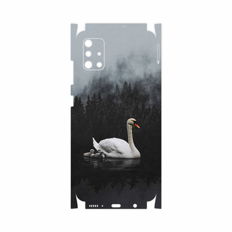 برچسب پوششی ماهوت مدل Swan Lake-FullSkin مناسب برای گوشی موبایل سامسونگ Galaxy A51