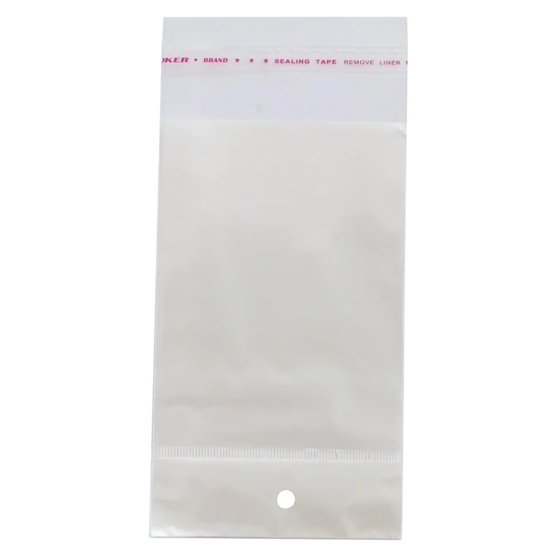 سلفون بسته بندی مدل لبه چسب دار 8x10 بسته 150 عددي