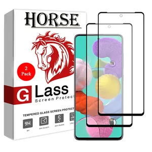 محافظ صفحه نمایش سرامیکی هورس مدل CMT مناسب برای گوشی موبایل سامسونگ Galaxy A51 بسته دو عددی