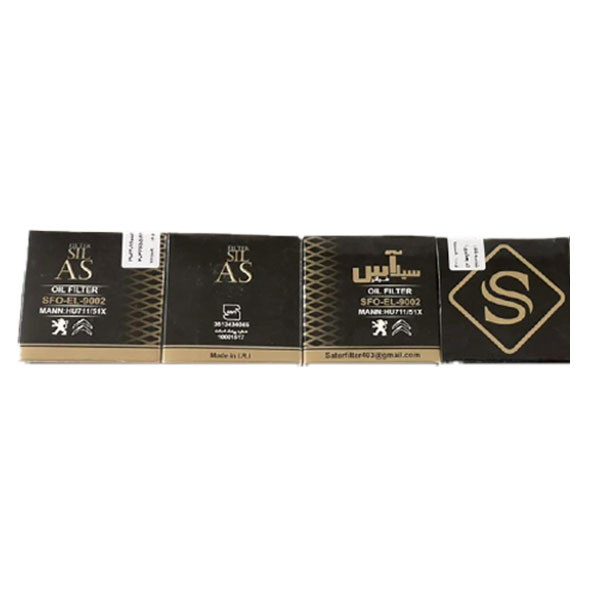 فیلتر روغن سیلاس مدل SFO-EL-9001 مناسب برای دنا و سمند و EF7 بسته 30 عددی 