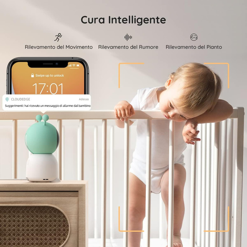 مانیتور و پیجر اتاق کودک مدل 2K BABY 6T مجموعه دو عددی