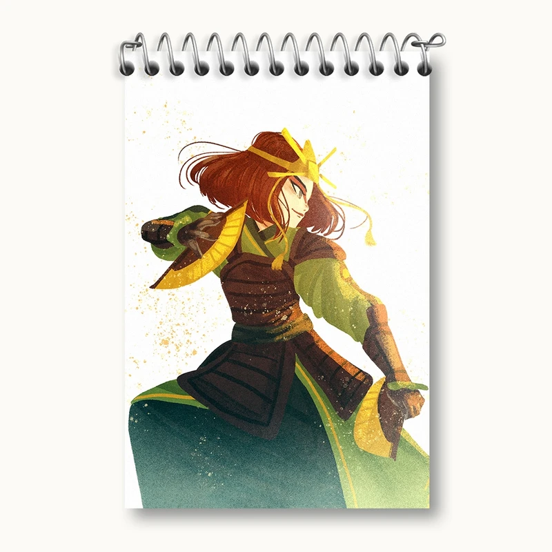 دفتر یادداشت 50 برگ خندالو مدل انیمه آواتار (Avatar) کد F846