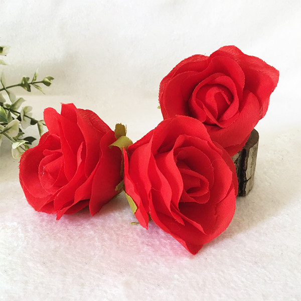 گل مصنوعی مدل سرگل رز کد 497 بسته 3 عددی