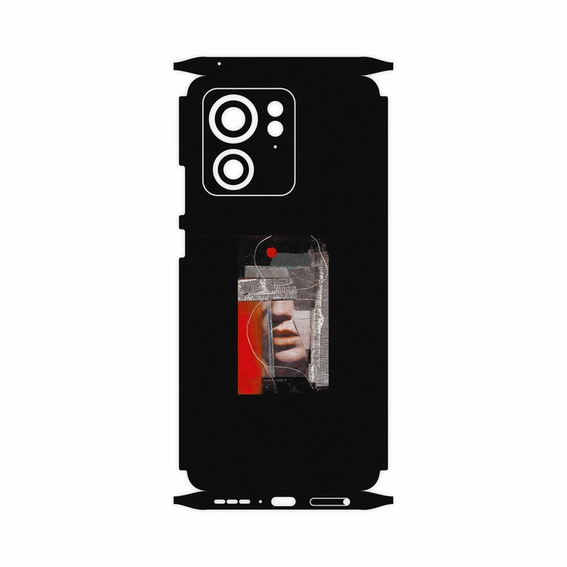 برچسب پوششی ماهوت مدل Collage of Mouth-FullSkin مناسب برای گوشی موبایل موتورولا Edge 40