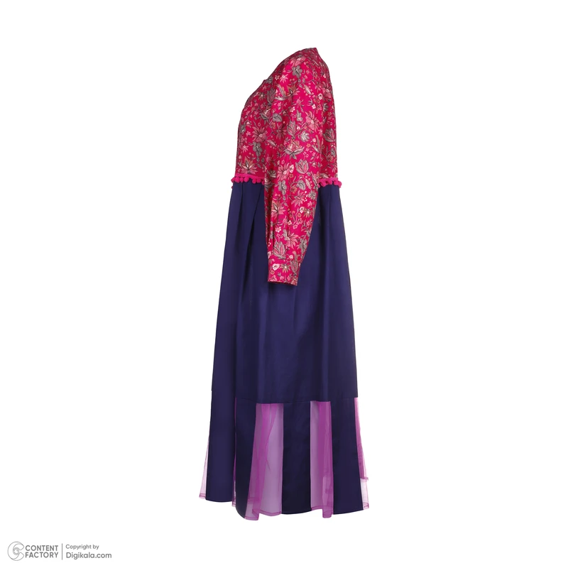 عکس شماره 2 : مانتو زنانه گره استایل مدل مجلسی