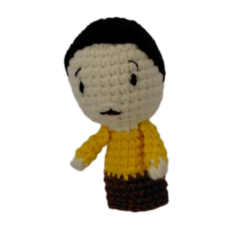 عروسک بافتنی مدل انگشتی پدر خانواده