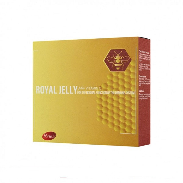 ویال  رویال ژلی و ویتامین C فورت ای بسته 10 عددی