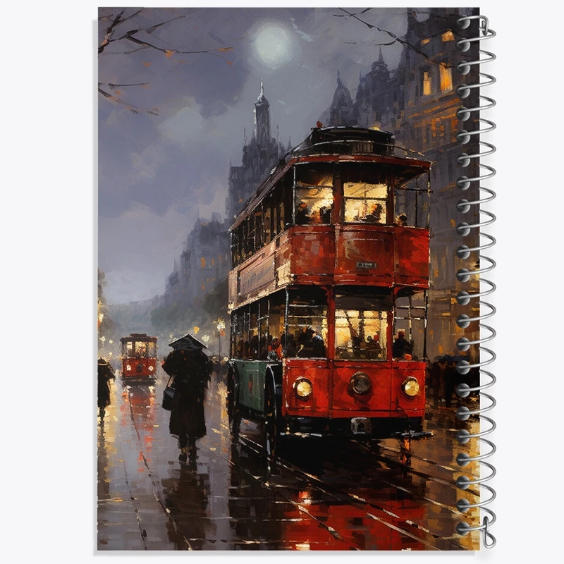 دفتر نقاشی 50 برگ خندالو طرح خیابان کد F453