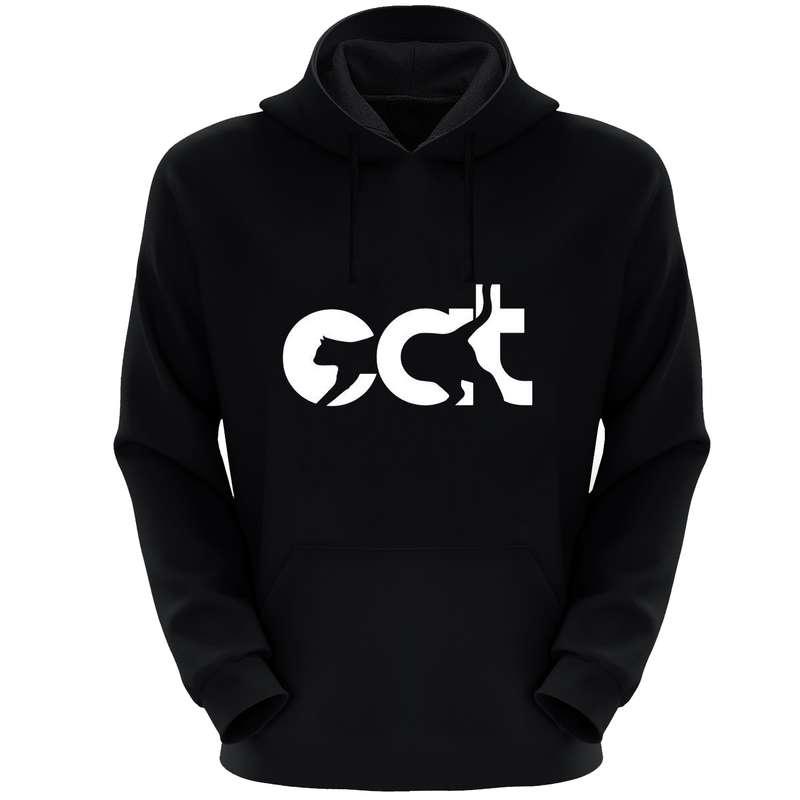 هودی مردانه مدل S97 Cat رنگ مشکی