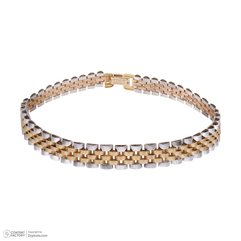 دستبند طلا 18 عیار زنانه طلای مستجابی مدل 40162