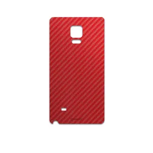 MAHOOT Red-Fiber Cover Sticker for Samsung Galaxy Note Edge