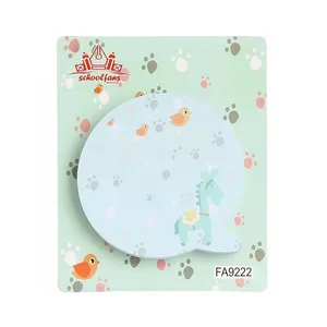 کاغذ یادداشت چسب دار اسکول فنس طرح حباب گفتوگو کد FA9222