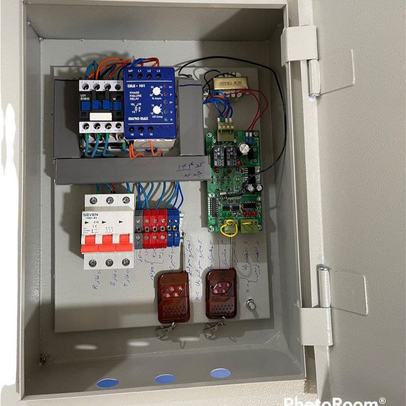 تابلو فرمان بالابر هیدرولیک سه فاز آن تایم مدل BL2T