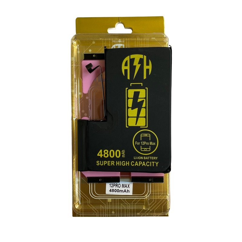 باتری موبایل مدل 12PMATH ظرفیت 4800 میلی آمپر ساعت مناسب برای گوشی موبایل اپل iphone 12 Pro Max