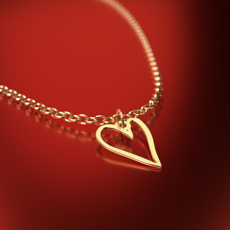 آویز ساعت طلا 18 عیار زنانه مدوپد مدل قلب کد CA17468