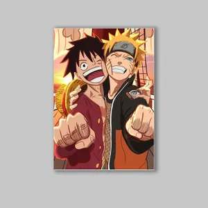 تابلو شاسی مدل انیمه ناروتو و وان پیس One Piece کد LA-10375