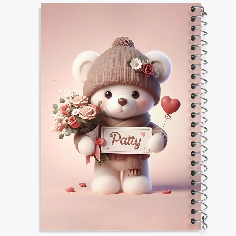 دفتر شطرنجی 50 برگ خندالو طرح خرس کیوت کد F5667