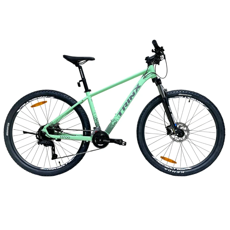 دوچرخه کوهستان ترینکس مدل M700 PRO هیدرولیکی 18 دنده دوشاخ سرسنتور سایز طوقه 29 اینچ