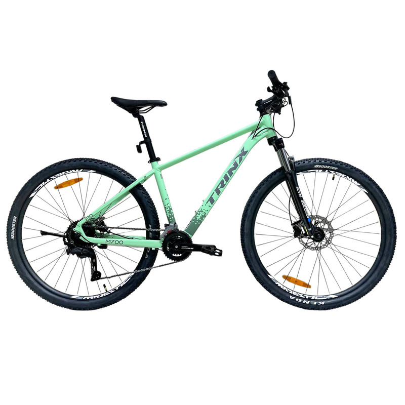 دوچرخه کوهستان ترینکس مدل M700 PRO هیدرولیکی 18 دنده دوشاخ سرسنتور سایز طوقه 29 اینچ