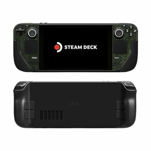 MAHOOT Valve Steam Deck Green Crocodile Leather-Matte Black