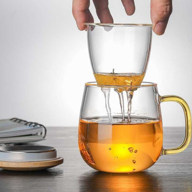 دمنوش ساز طرح درب بامبو مدل LUX