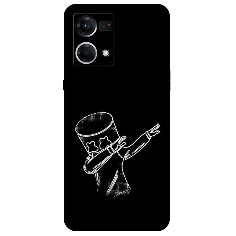 کاور مگافون طرح مارشملو مدل 1840 مناسب برای گوشی موبایل اوپو Reno 7