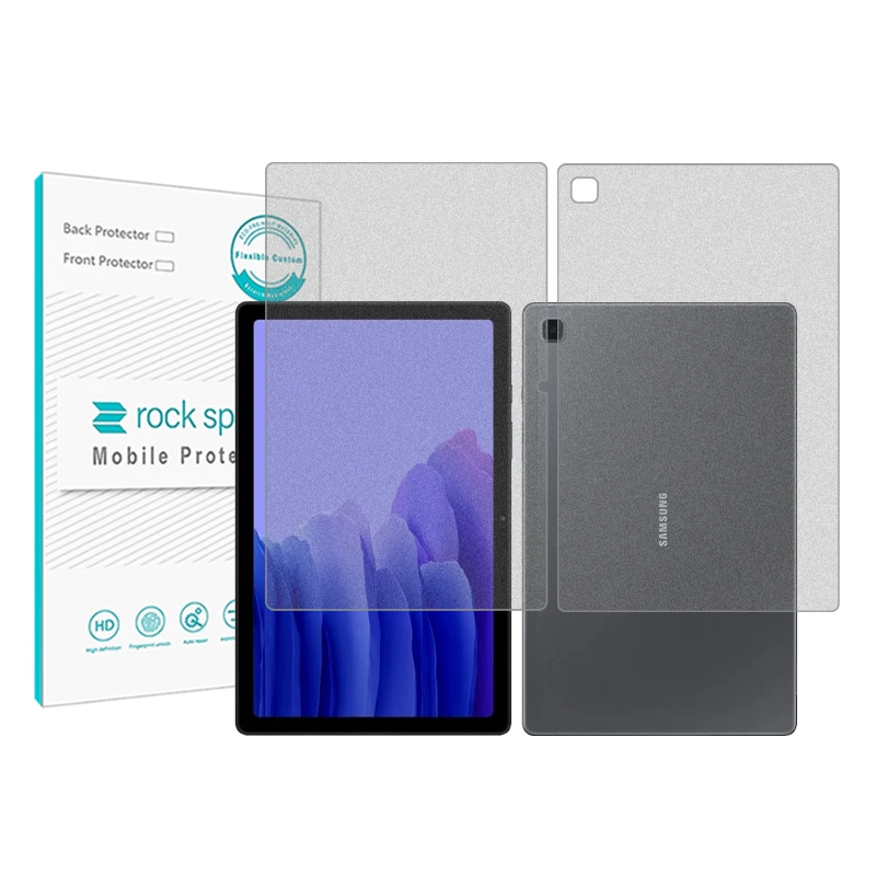 محافظ صفحه نمایش مات راک اسپیس مدل HyMTT مناسب برای تبلت سامسونگ Galaxy Tab A7 10.4 (2020) به همراه محافظ پشت تبلت