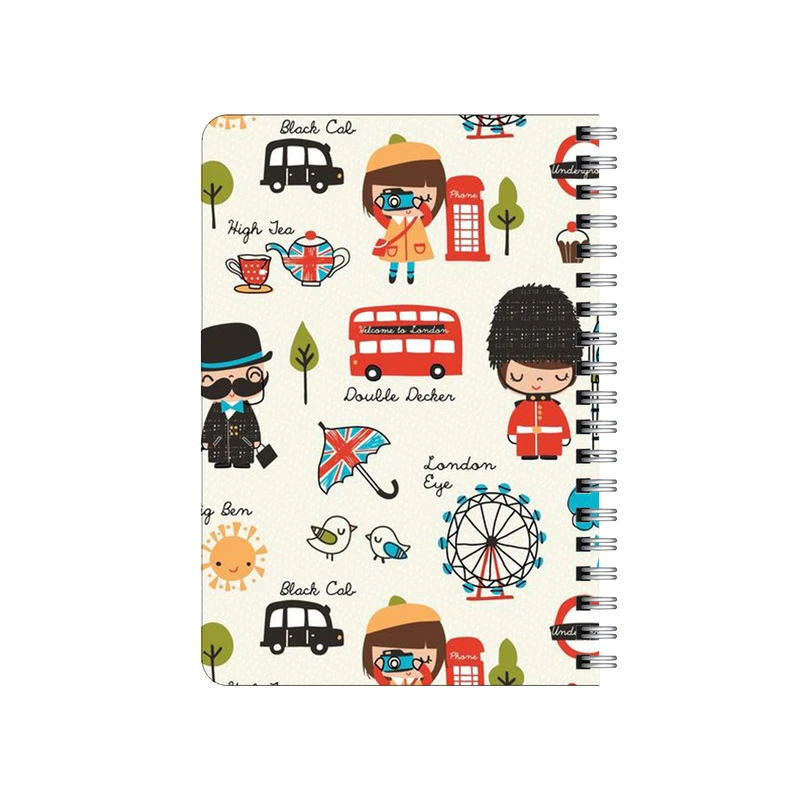 دفترچه یادداشت بامبیلیپ مدل چوبی طرح پترن لندن و عکاس کد 6342266