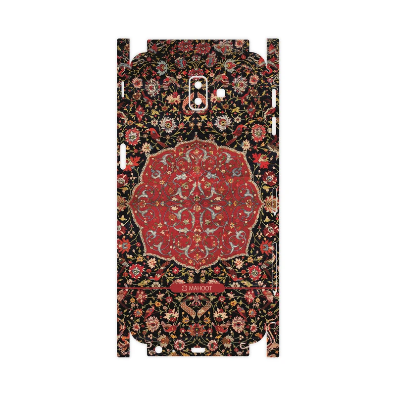 برچسب پوششی ماهوت مدل Persian-Carpet-Red-FullSkin مناسب برای گوشی موبایل سامسونگ Galaxy J6 Plus