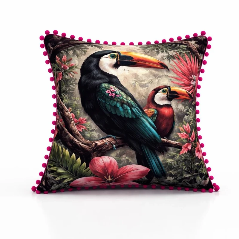 کوسن مدل  چاپ دیجیتال سایز 43*43 سانتی متر