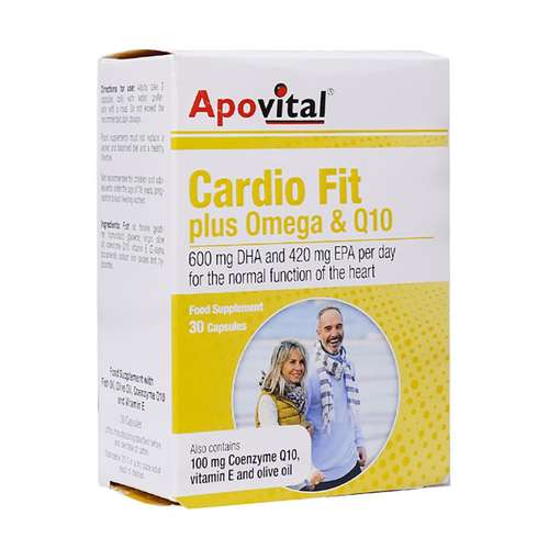 کپسول کار دیوفیت پلاس امگا و کیوتن آپوویتال بسته 30 عددی