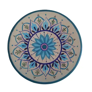 بشقاب دیوارکوب سفالی مدل سنتی کد 014
