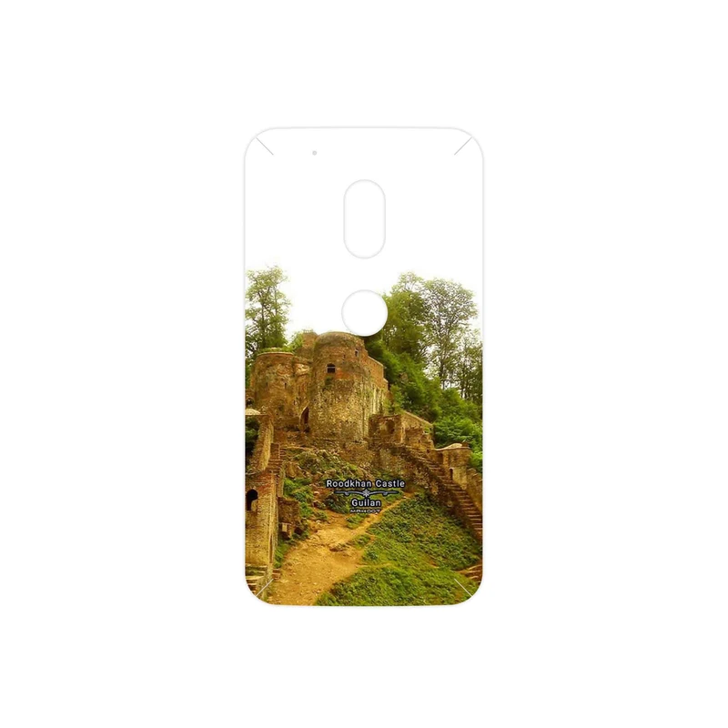 برچسب پوششی ماهوت مدل Roodkhan Castle مناسب برای گوشی موبایل موتورولا Moto G4 Play