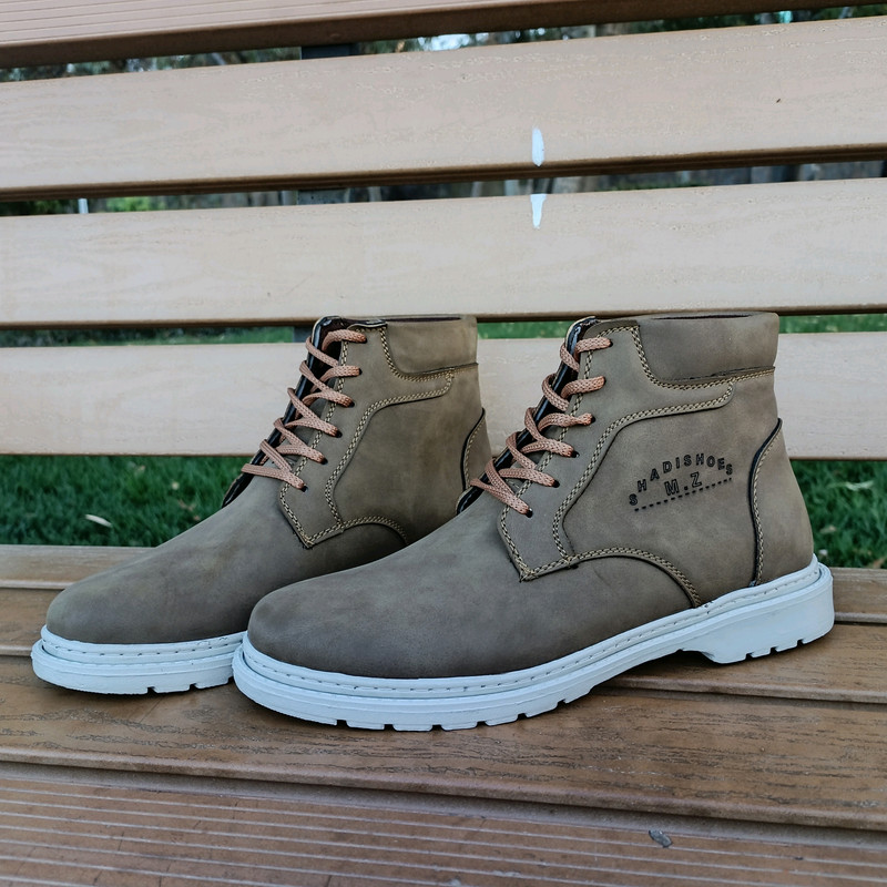 نیم بوت مردانه مدل البرز کد T.j صدری