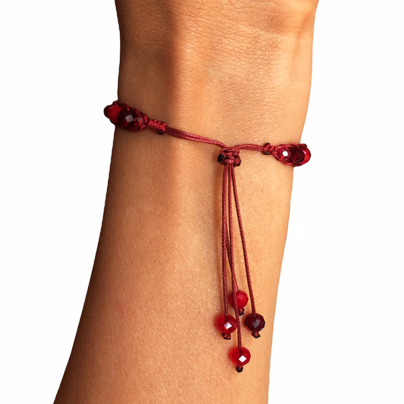 دستبند زنانه دل تافته مدل Del_YB01